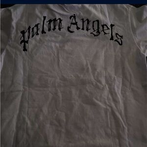 White and black palm angles shirt